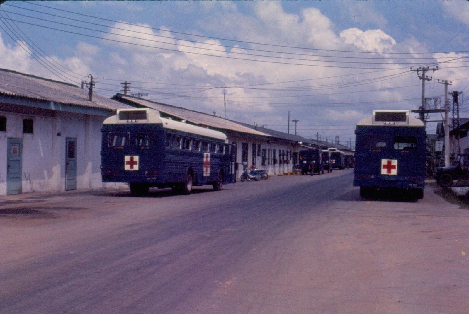 Buses for Wounded Soldiers